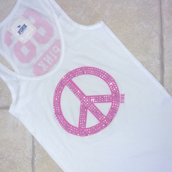 Vintage Vs Pink Victoria’s Secret bling tank - Picture 8 of 16